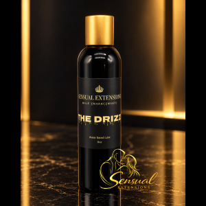 The Drizz 8oz Lubricant Bottle – Water-Based Lube for Silicone Sleeves